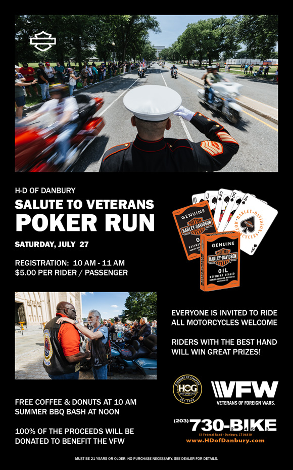 Salute To Veterans Poker Run