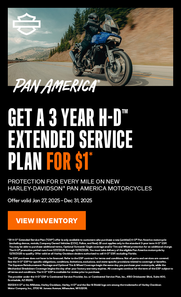 Adventure Touring Extended Service Plan Promotion