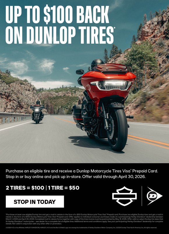Spring Dunlop Tire Promotion